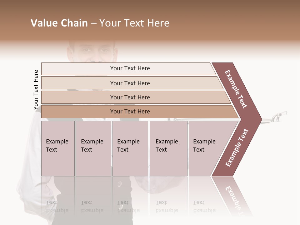 Male Tie Pose PowerPoint Template