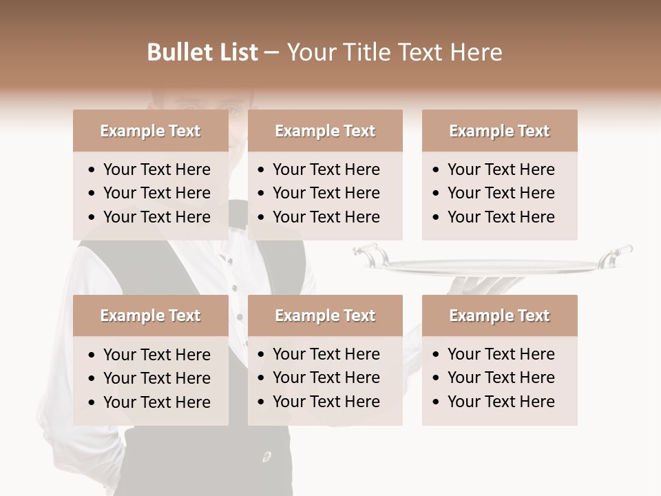 Male Tie Pose PowerPoint Template