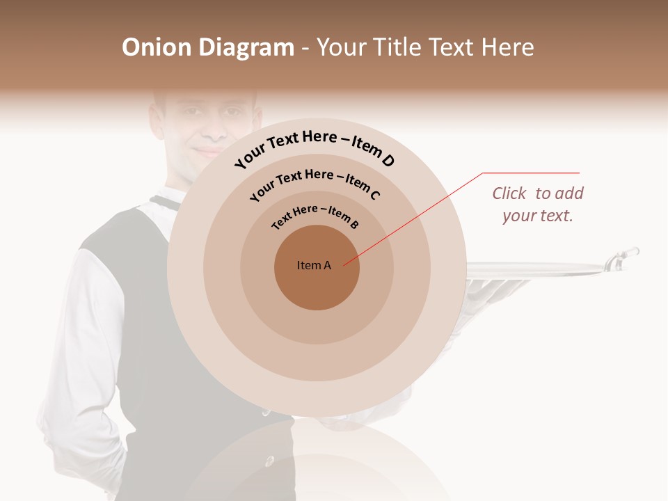 Male Tie Pose PowerPoint Template