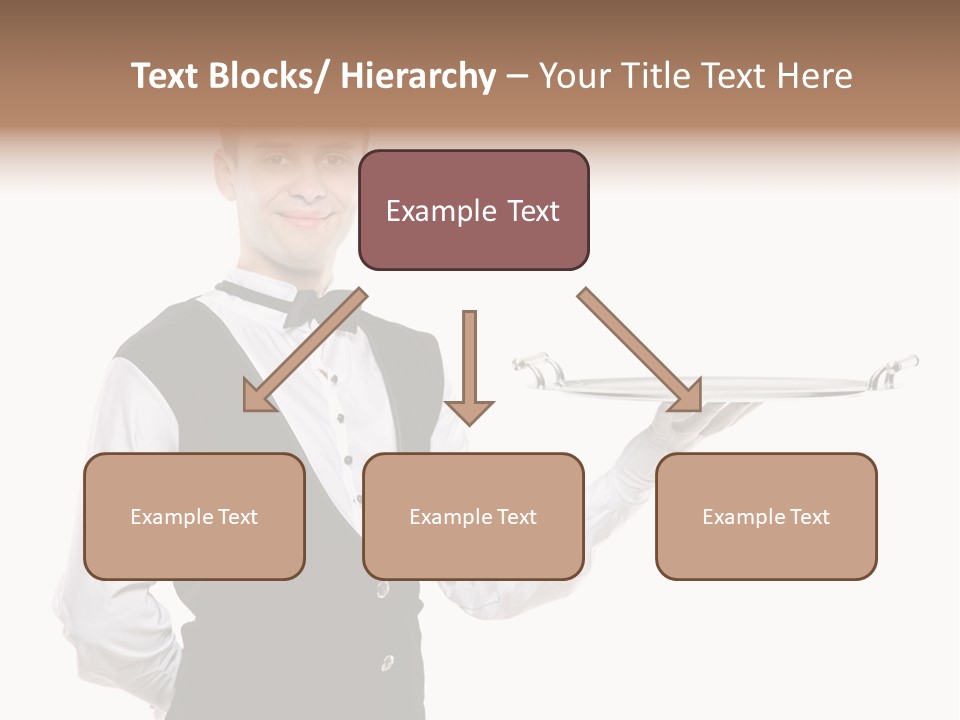Male Tie Pose PowerPoint Template