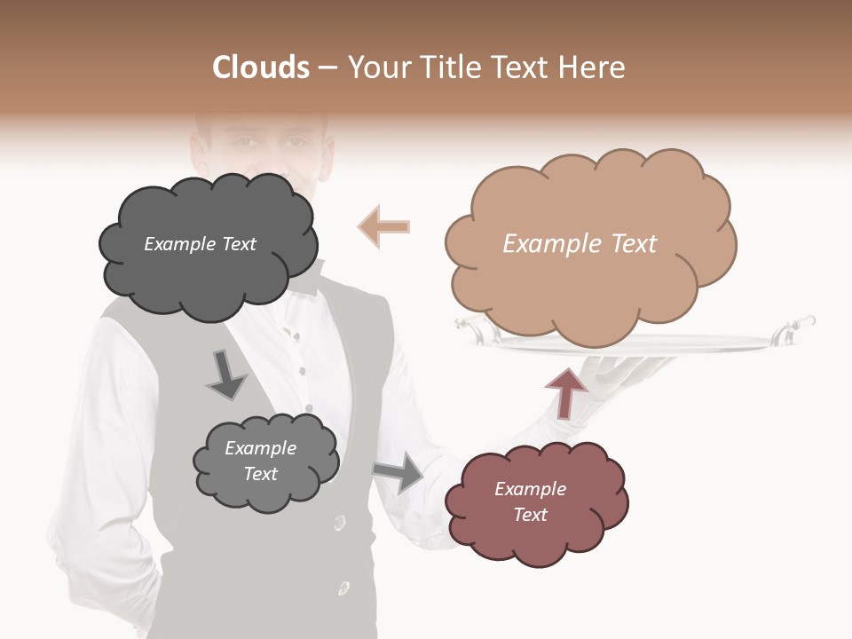 Male Tie Pose PowerPoint Template