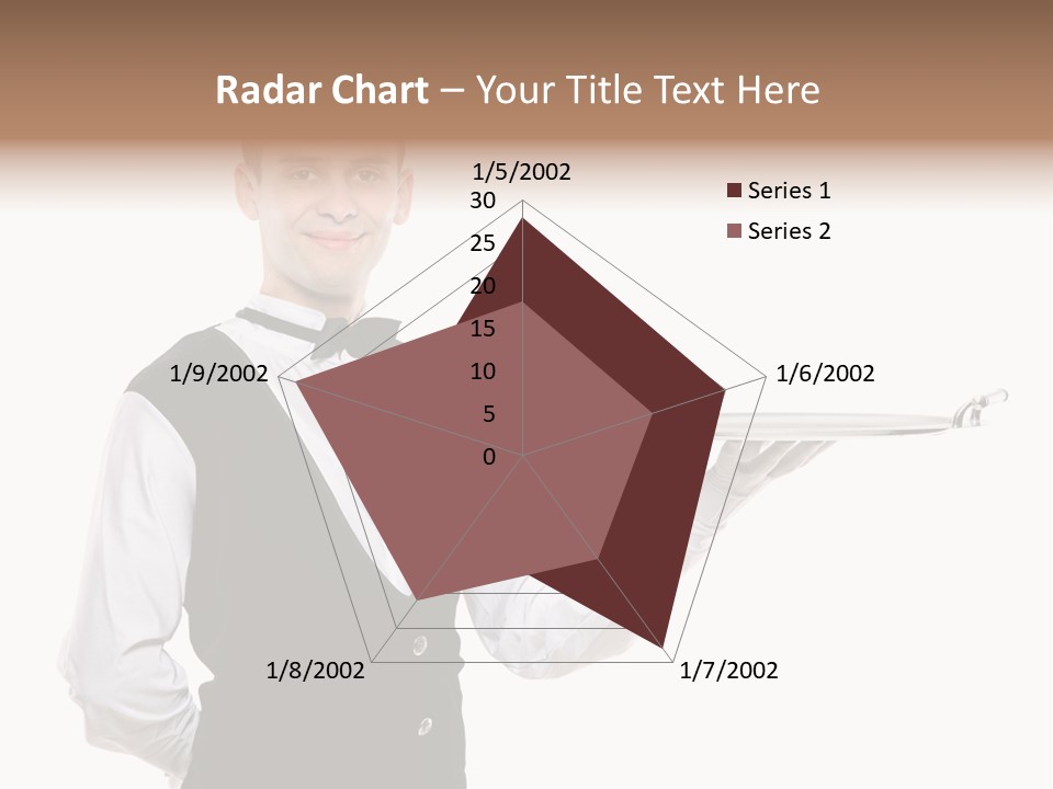Male Tie Pose PowerPoint Template