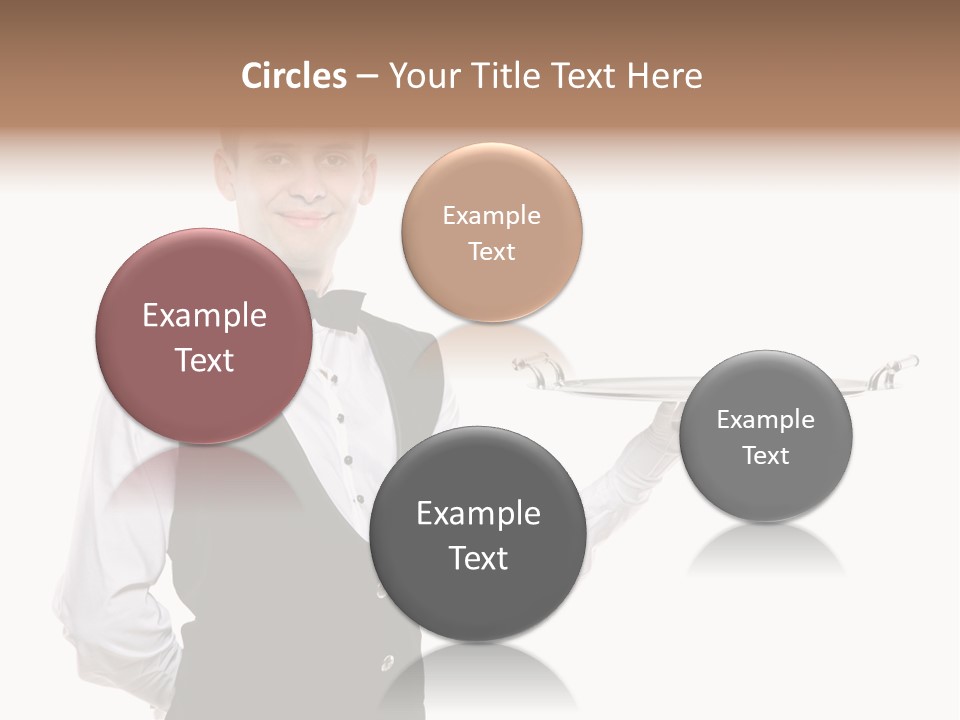 Male Tie Pose PowerPoint Template