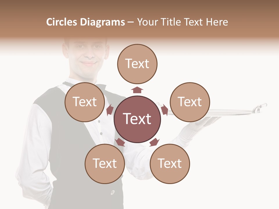 Male Tie Pose PowerPoint Template