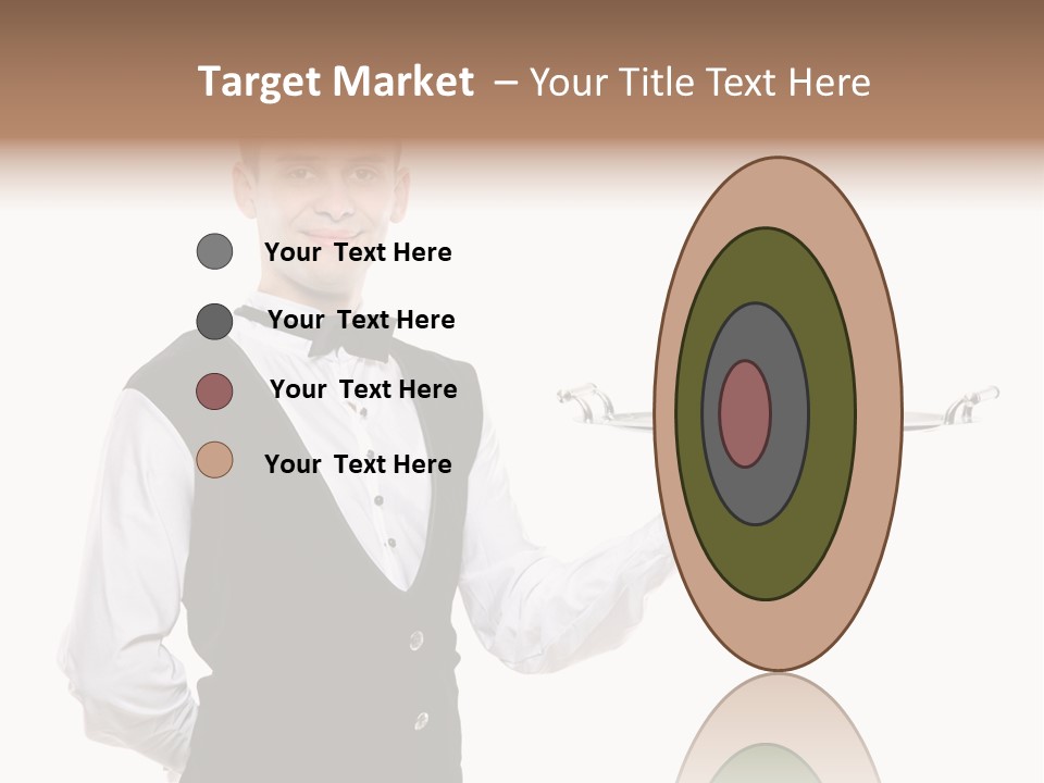 Male Tie Pose PowerPoint Template