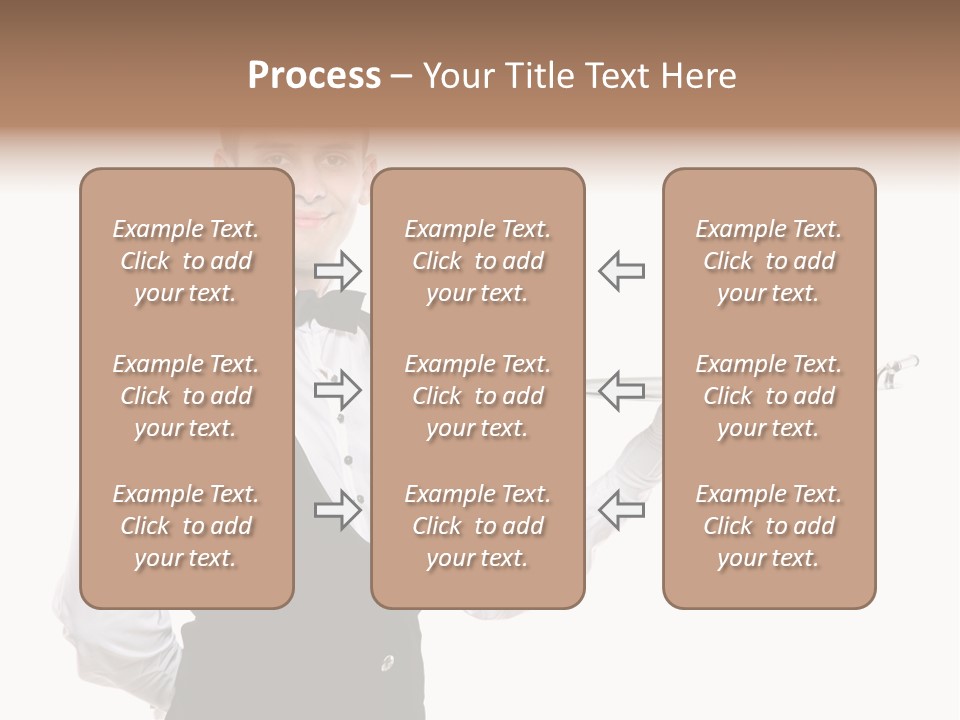 Male Tie Pose PowerPoint Template
