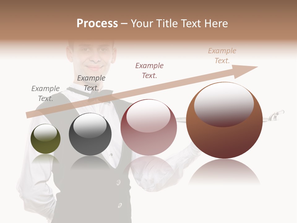 Male Tie Pose PowerPoint Template