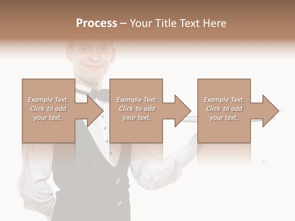 Male Tie Pose PowerPoint Template