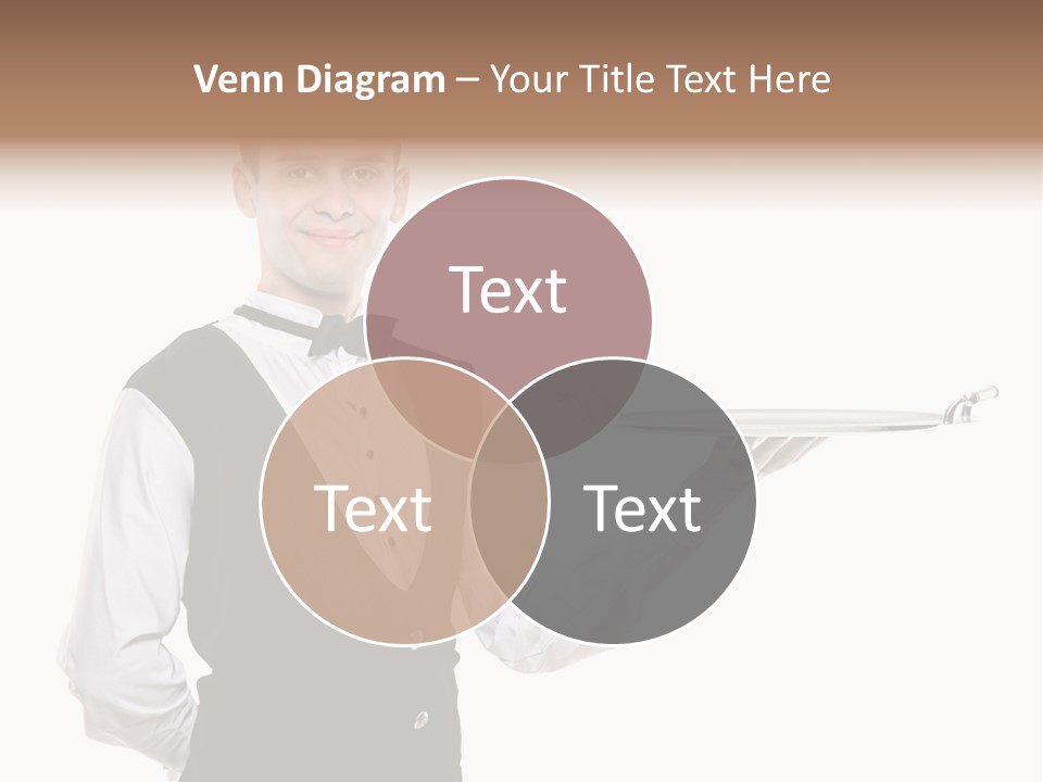 Male Tie Pose PowerPoint Template