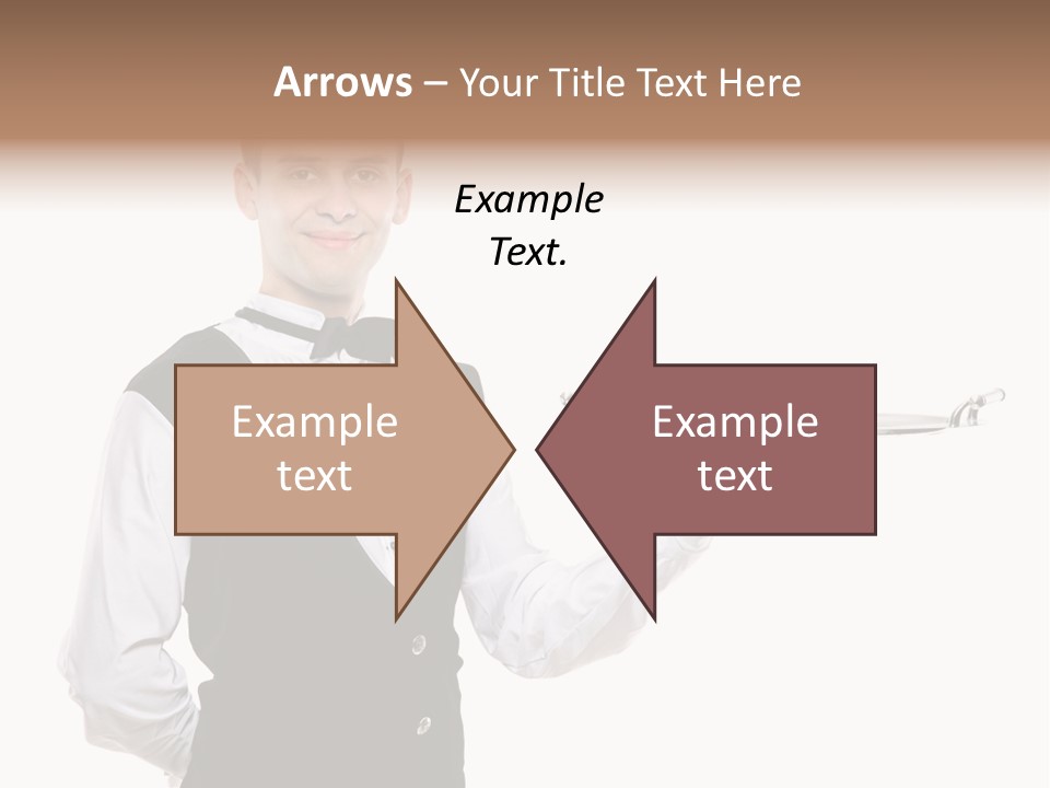 Male Tie Pose PowerPoint Template