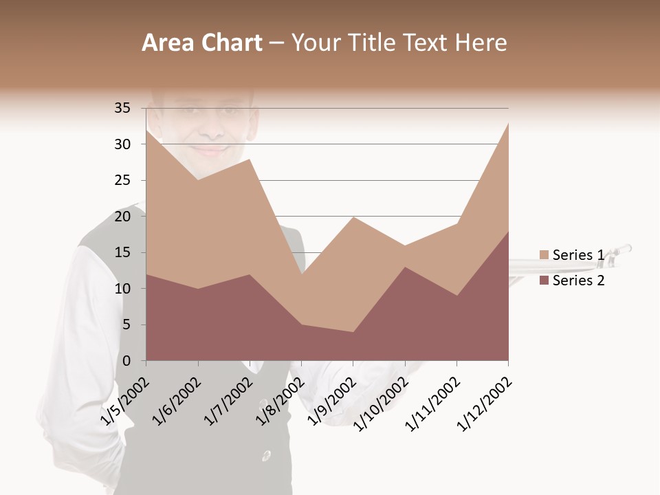 Male Tie Pose PowerPoint Template