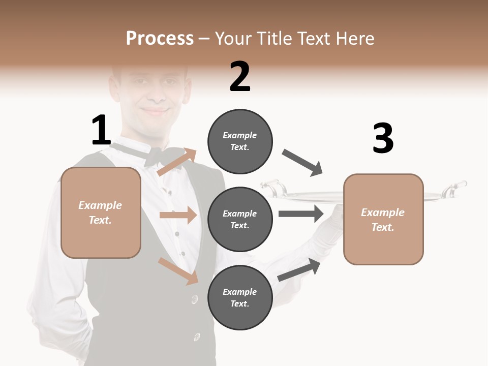 Male Tie Pose PowerPoint Template