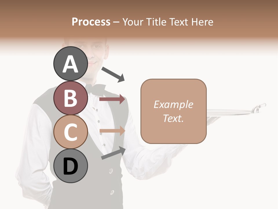 Male Tie Pose PowerPoint Template