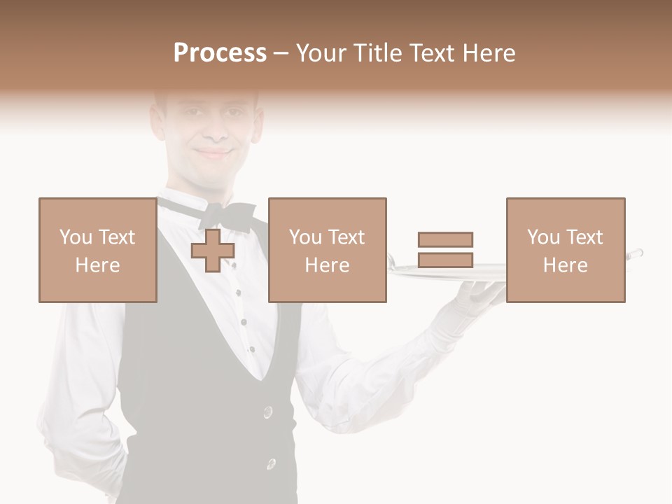 Male Tie Pose PowerPoint Template