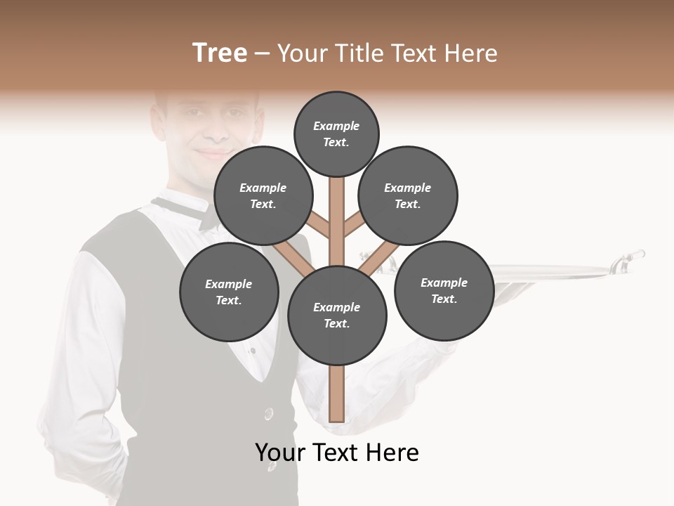 Male Tie Pose PowerPoint Template