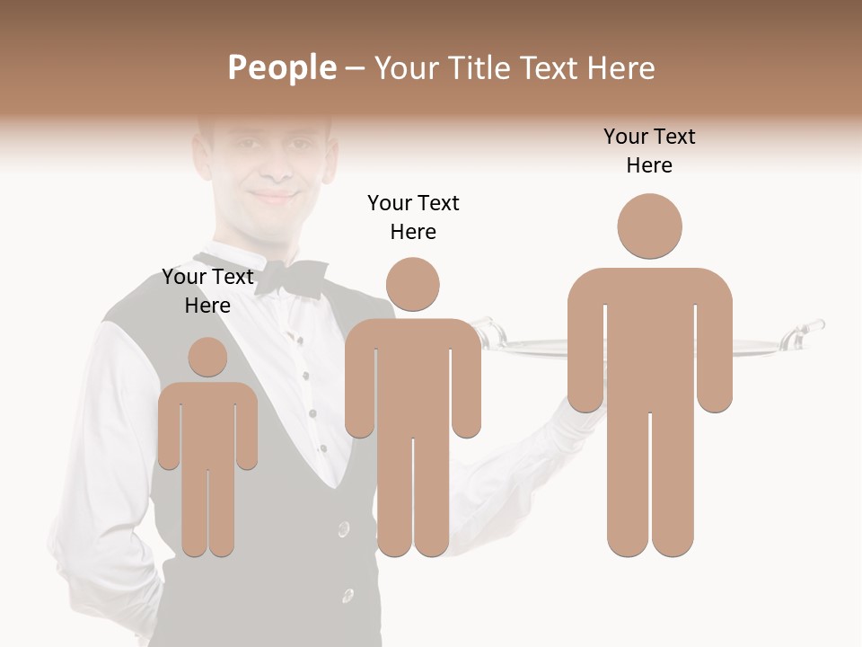 Male Tie Pose PowerPoint Template