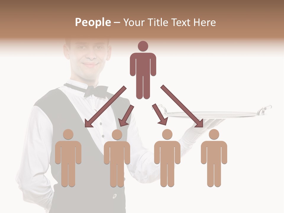 Male Tie Pose PowerPoint Template