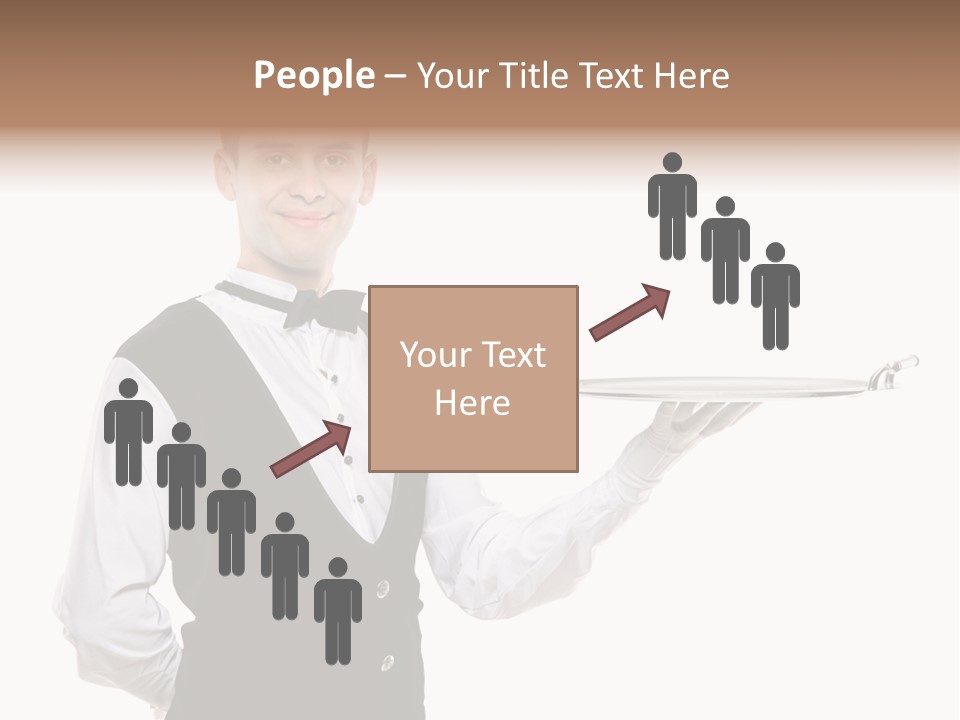 Male Tie Pose PowerPoint Template