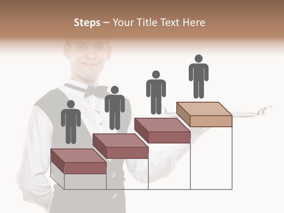 Male Tie Pose PowerPoint Template