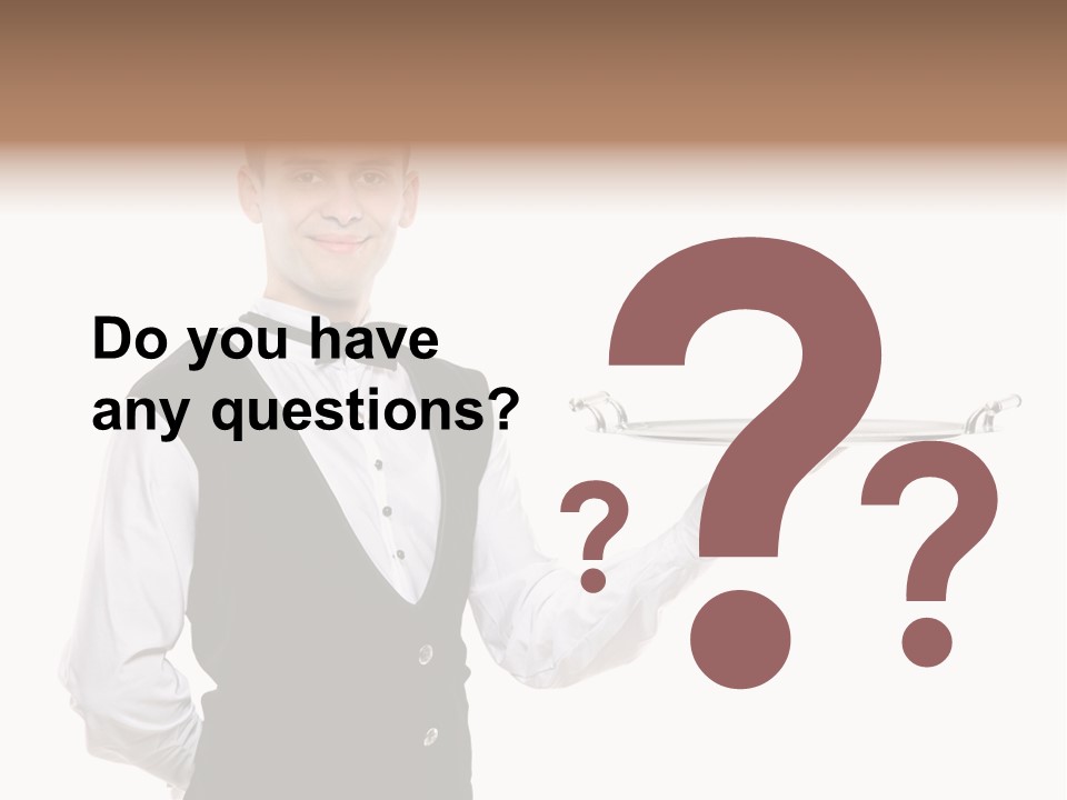 Male Tie Pose PowerPoint Template