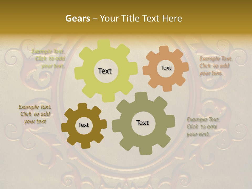 Profe Ional Table Toon PowerPoint Template