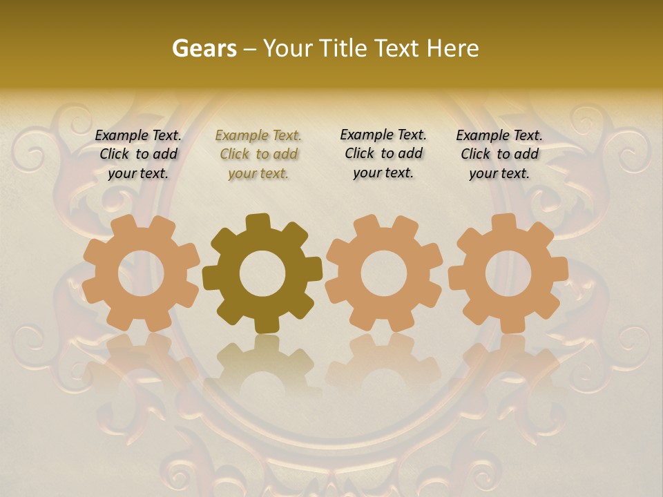 Profe Ional Table Toon PowerPoint Template