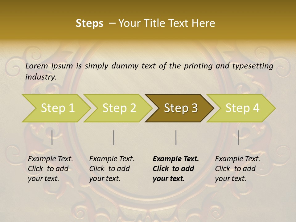 Profe Ional Table Toon PowerPoint Template