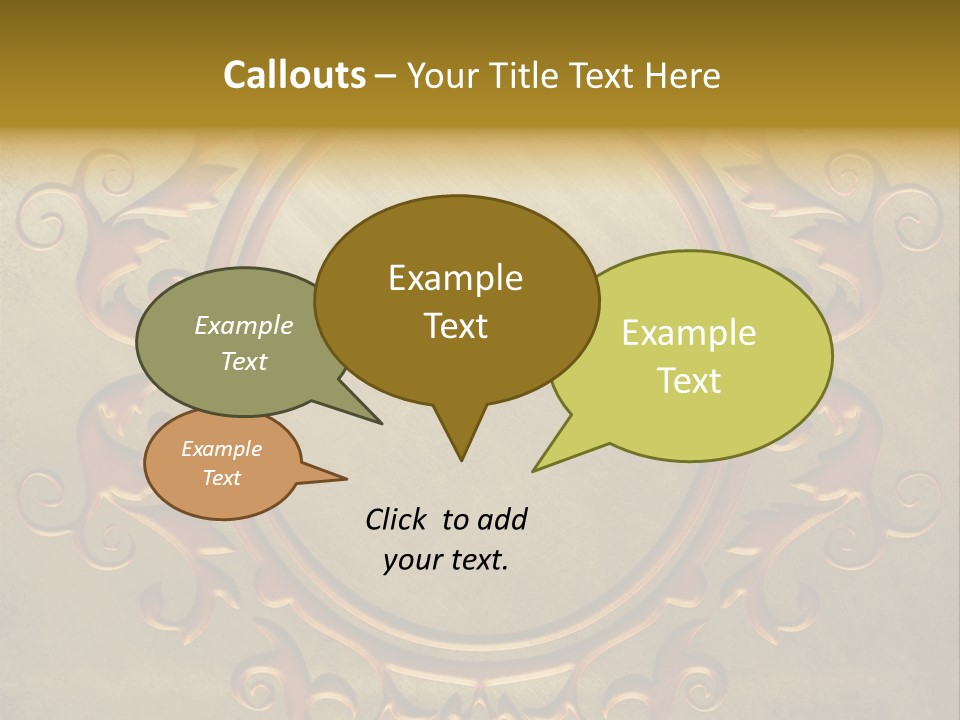 Profe Ional Table Toon PowerPoint Template