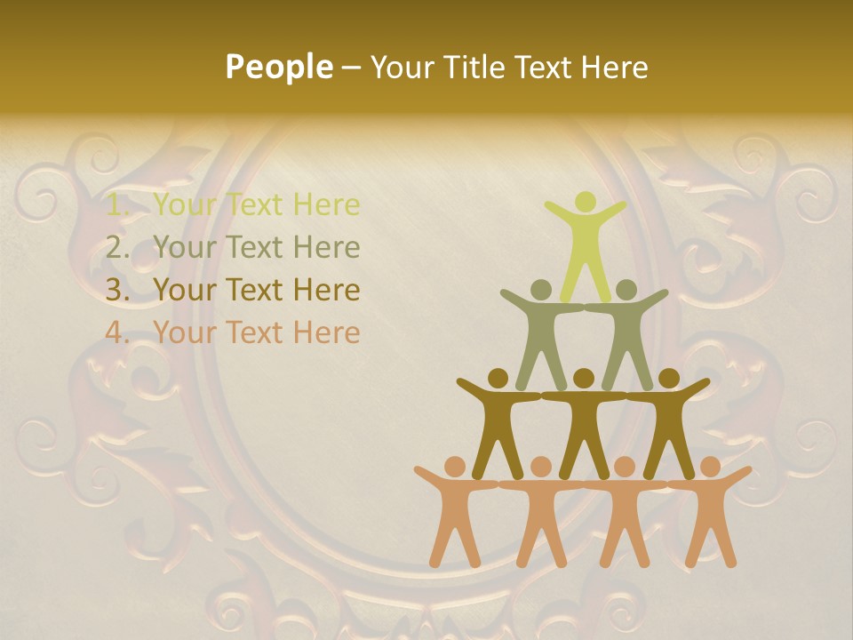 Profe Ional Table Toon PowerPoint Template