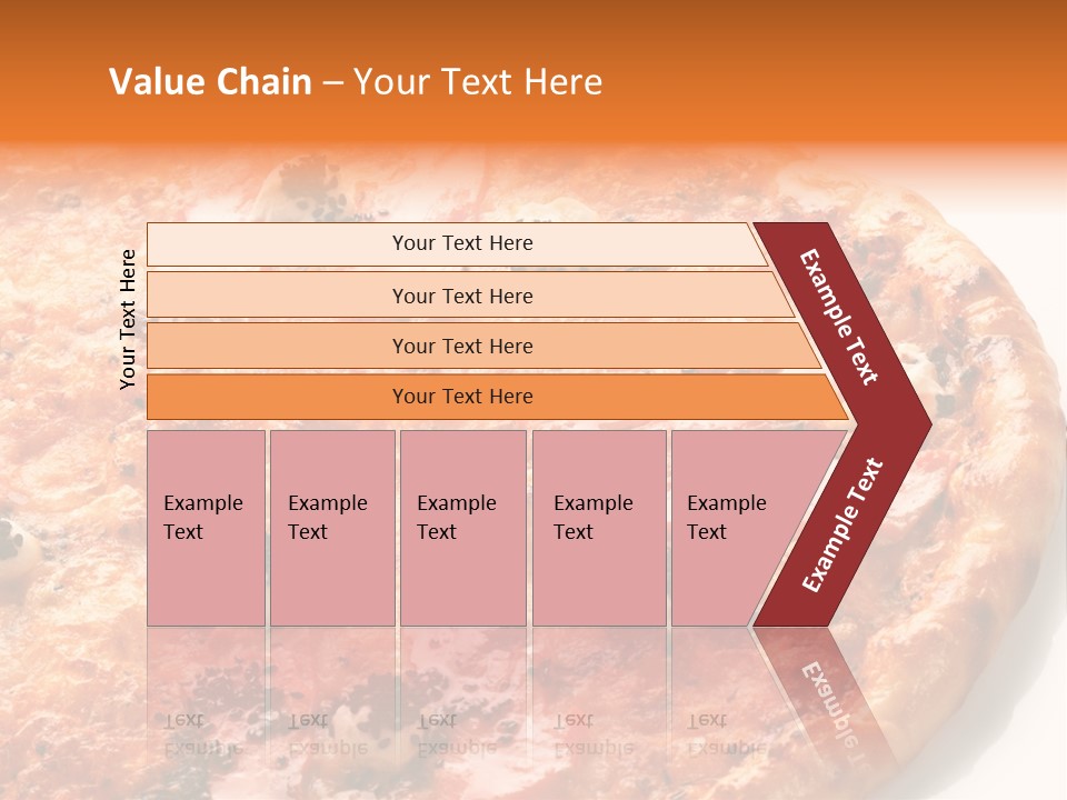 Slice Closeup Shot PowerPoint Template