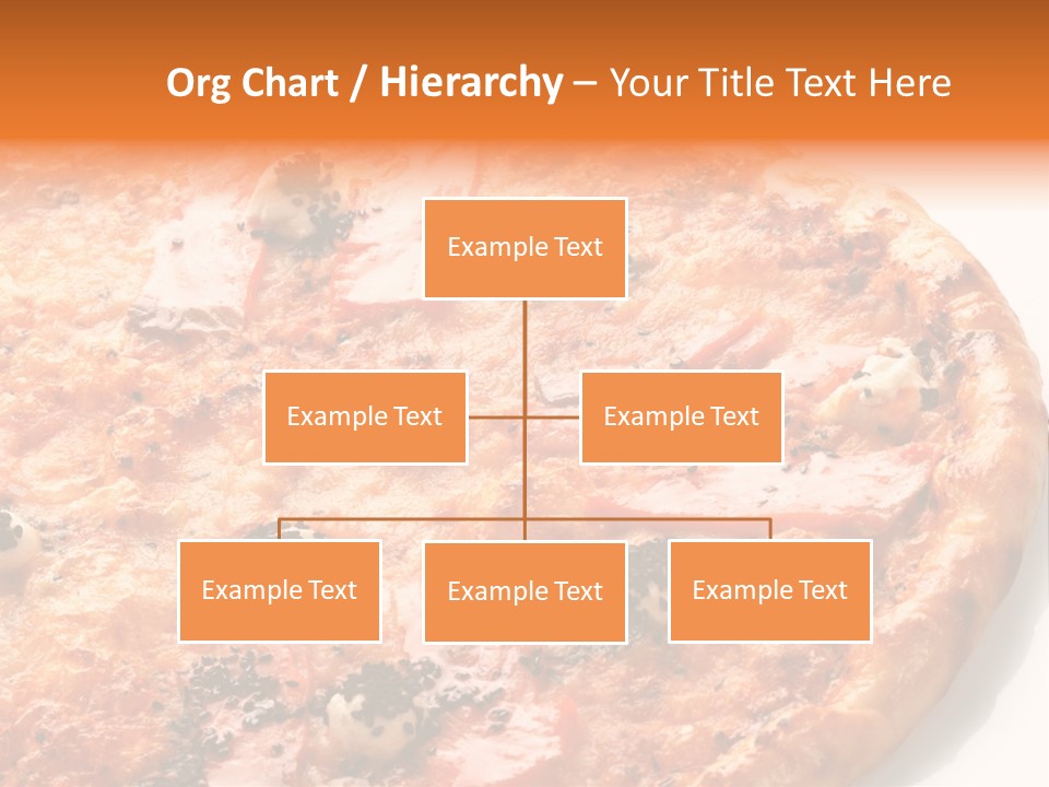 Slice Closeup Shot PowerPoint Template