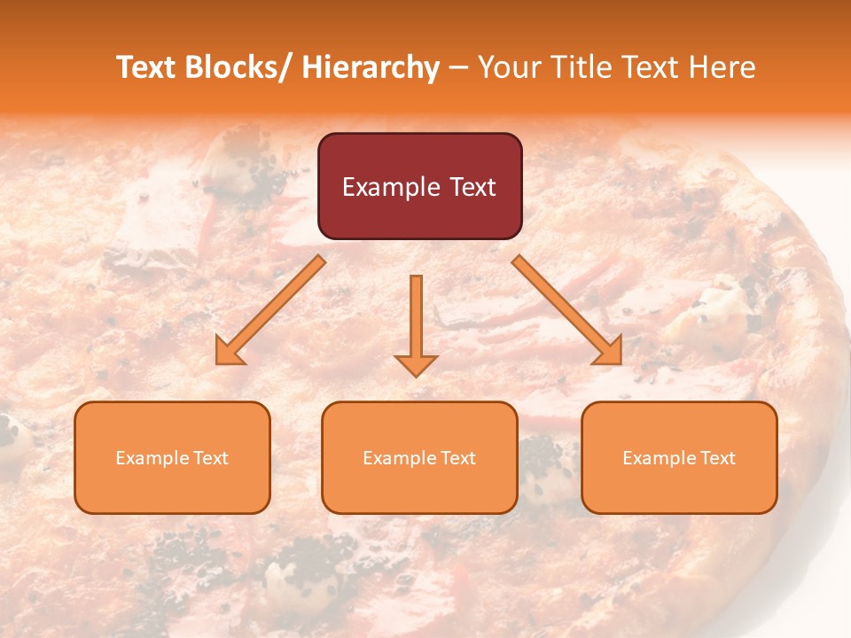 Slice Closeup Shot PowerPoint Template