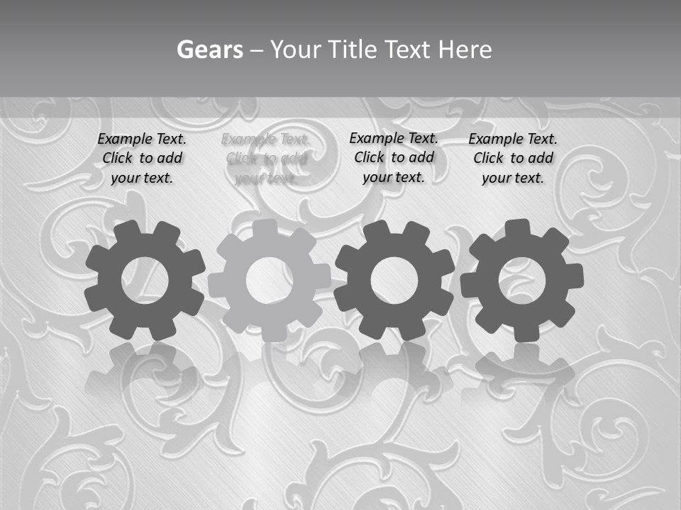 Table Li Ten Trategy PowerPoint Template