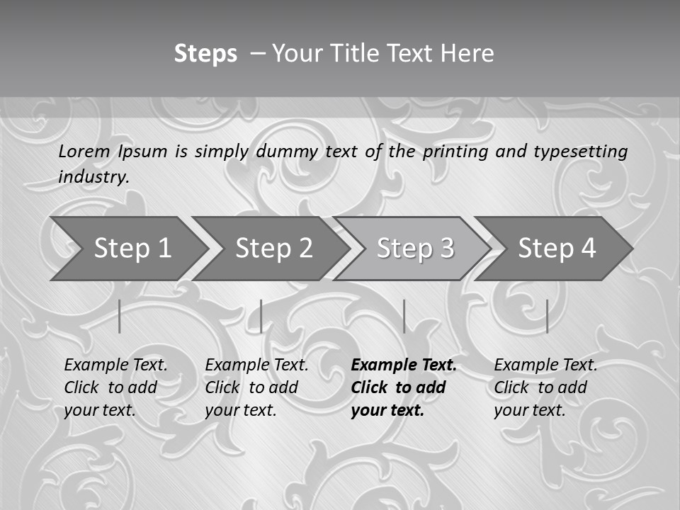 Table Li Ten Trategy PowerPoint Template