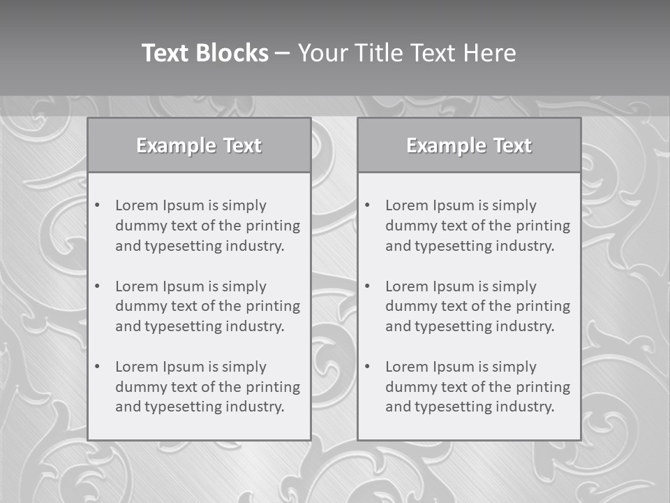 Table Li Ten Trategy PowerPoint Template