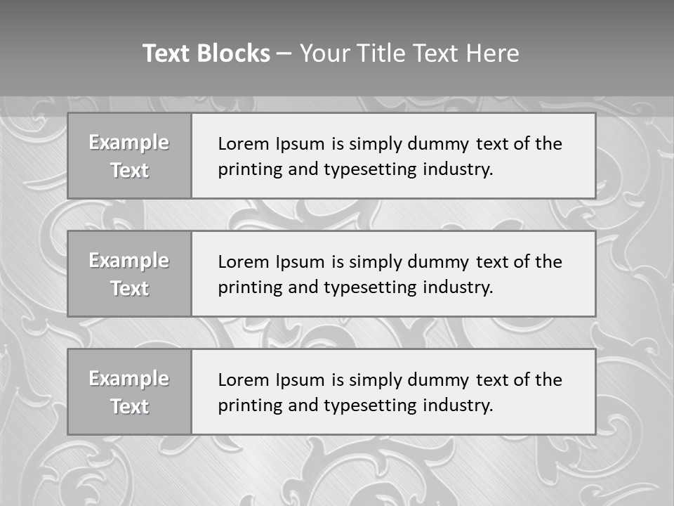 Table Li Ten Trategy PowerPoint Template