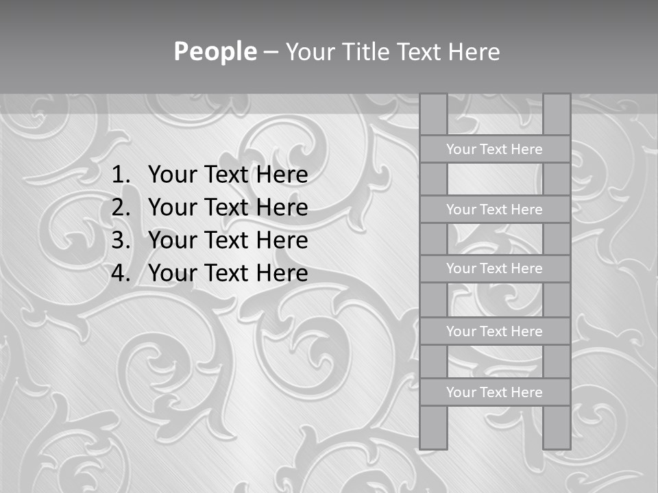 Table Li Ten Trategy PowerPoint Template