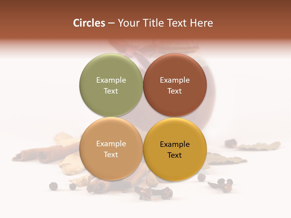 Seasoning Jam Astringent PowerPoint Template