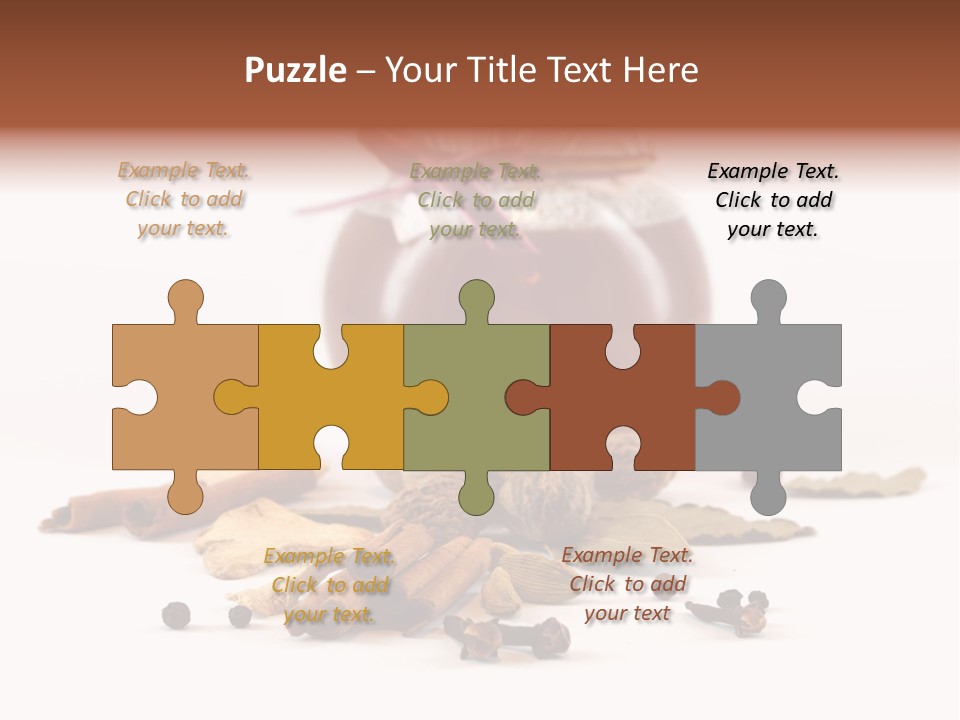 Seasoning Jam Astringent PowerPoint Template