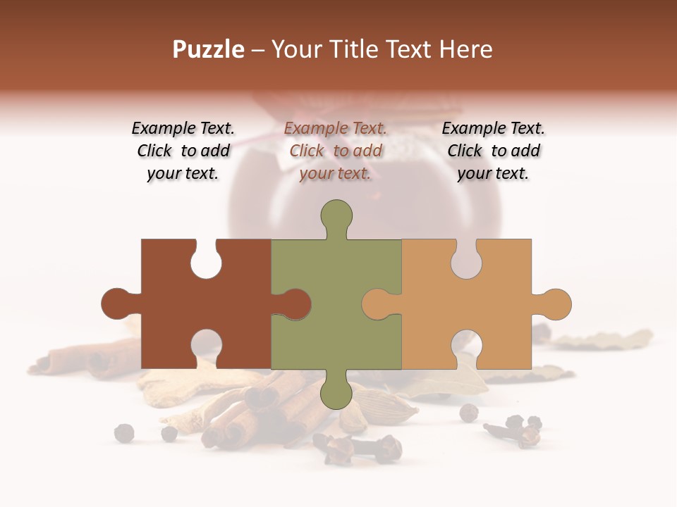 Seasoning Jam Astringent PowerPoint Template