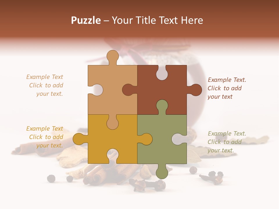 Seasoning Jam Astringent PowerPoint Template