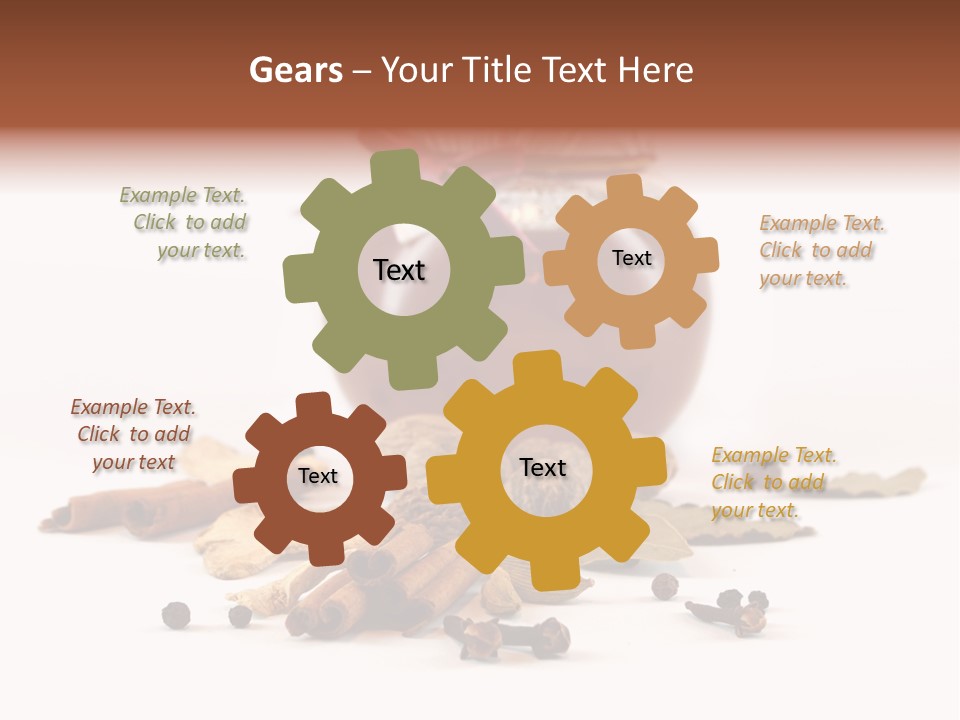 Seasoning Jam Astringent PowerPoint Template