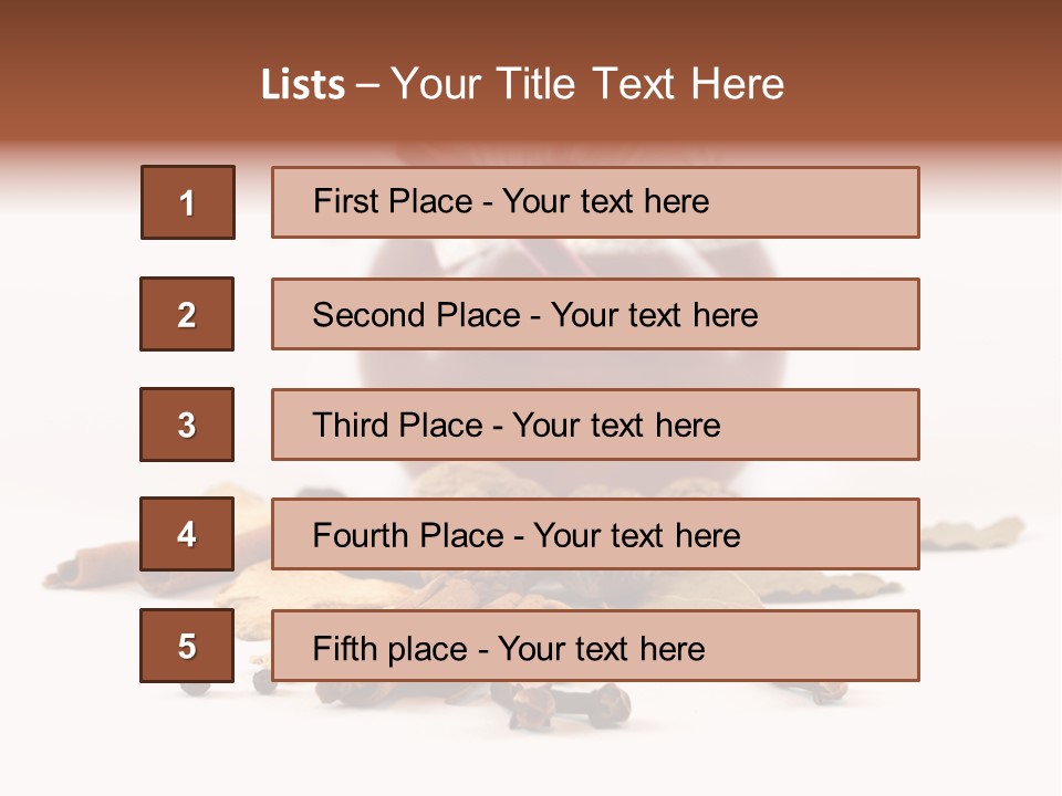 Seasoning Jam Astringent PowerPoint Template