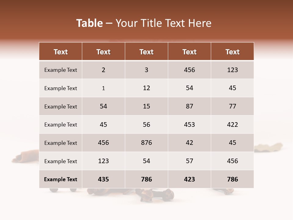 Seasoning Jam Astringent PowerPoint Template