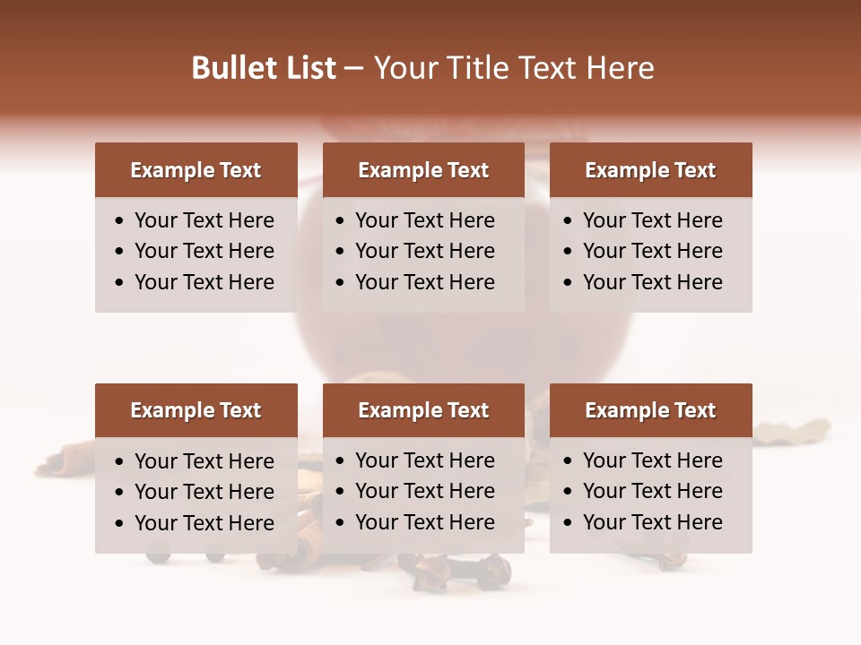Seasoning Jam Astringent PowerPoint Template