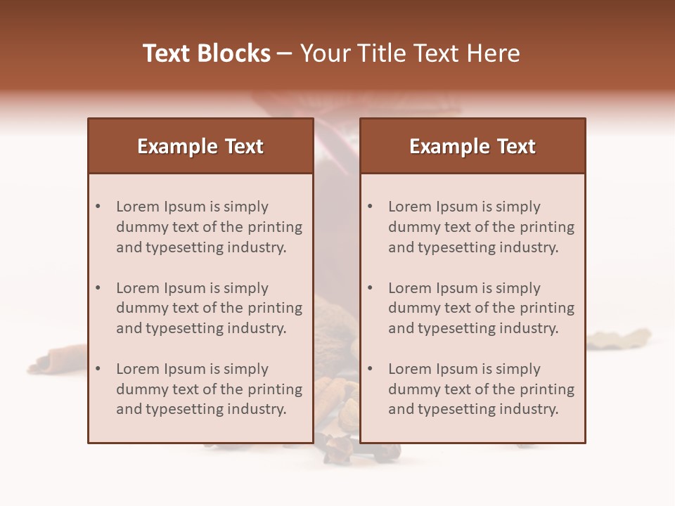 Seasoning Jam Astringent PowerPoint Template