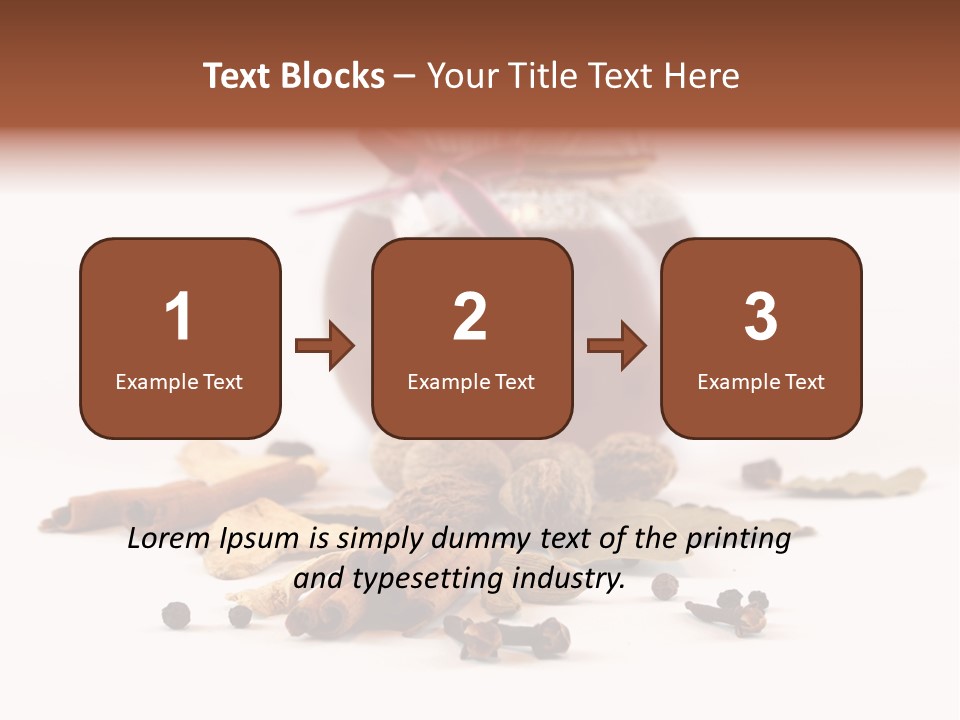 Seasoning Jam Astringent PowerPoint Template