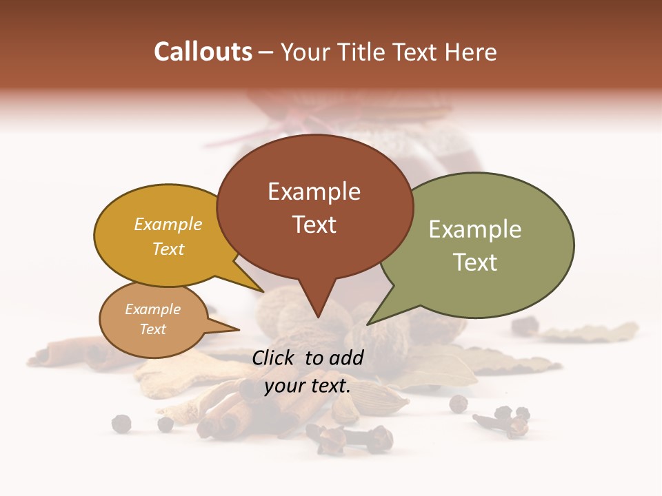 Seasoning Jam Astringent PowerPoint Template