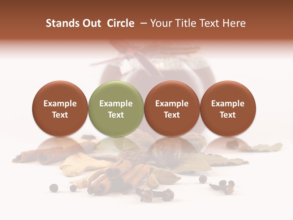 Seasoning Jam Astringent PowerPoint Template