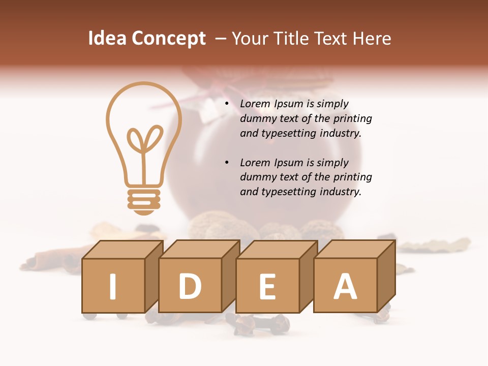 Seasoning Jam Astringent PowerPoint Template